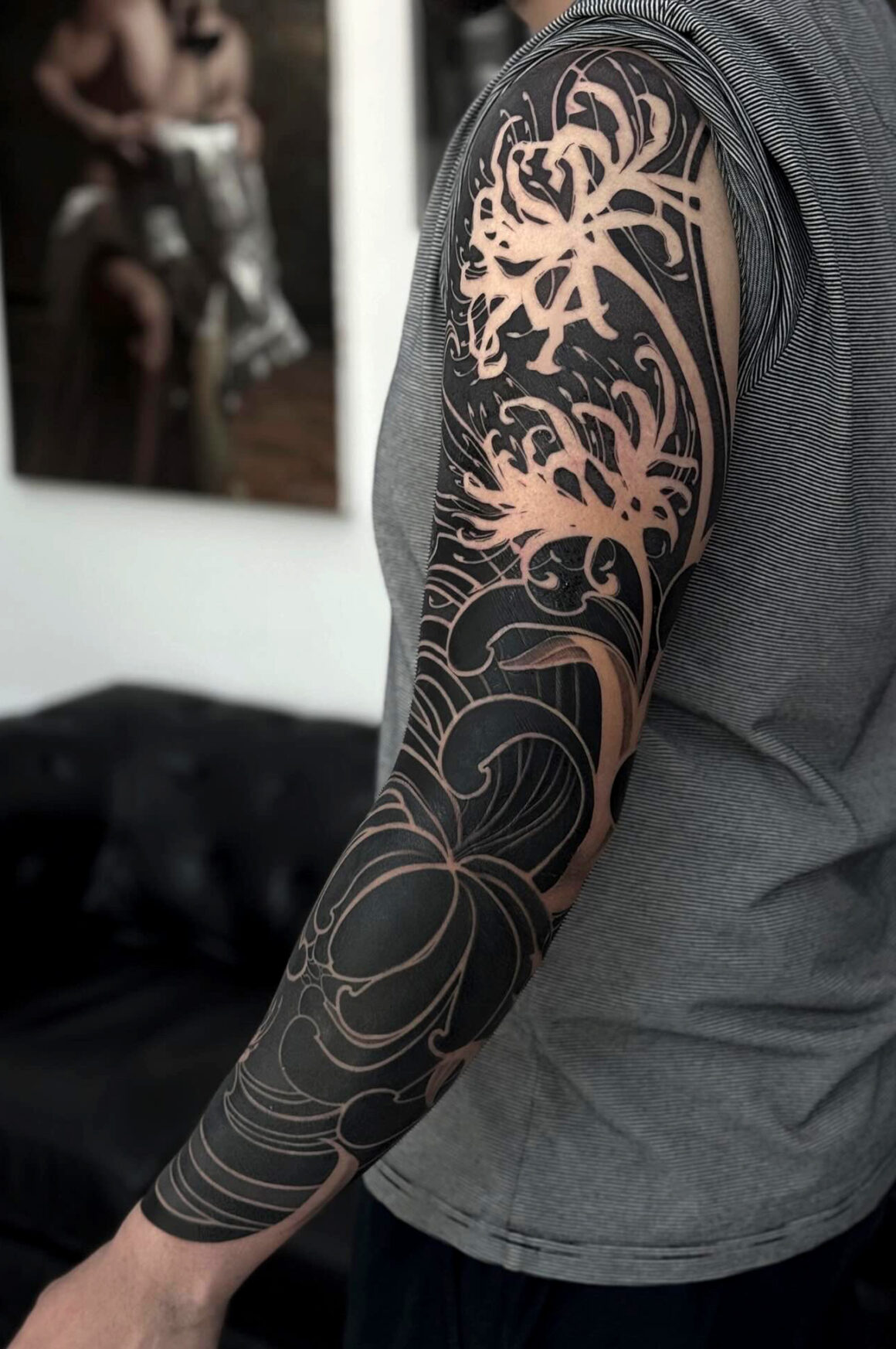 Tattoo artist Federica Orlando, @federicaorlandotattoo