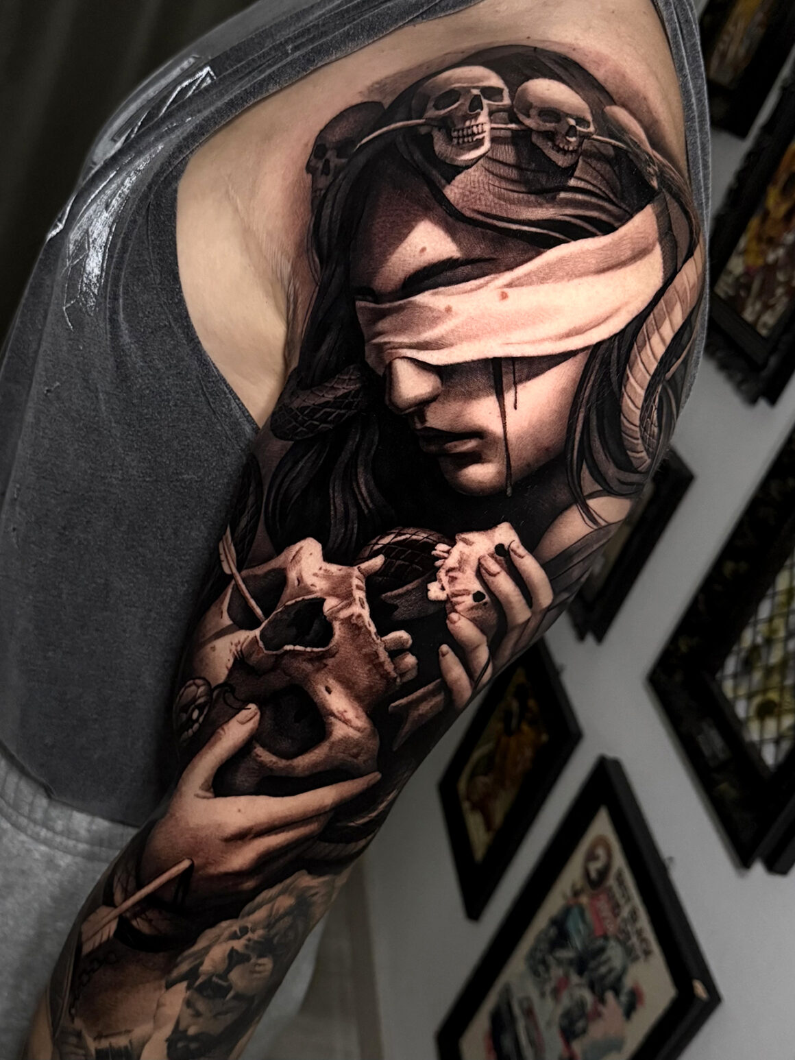 Tattoo by Simone Covallero, @simonecovallero_tattoo