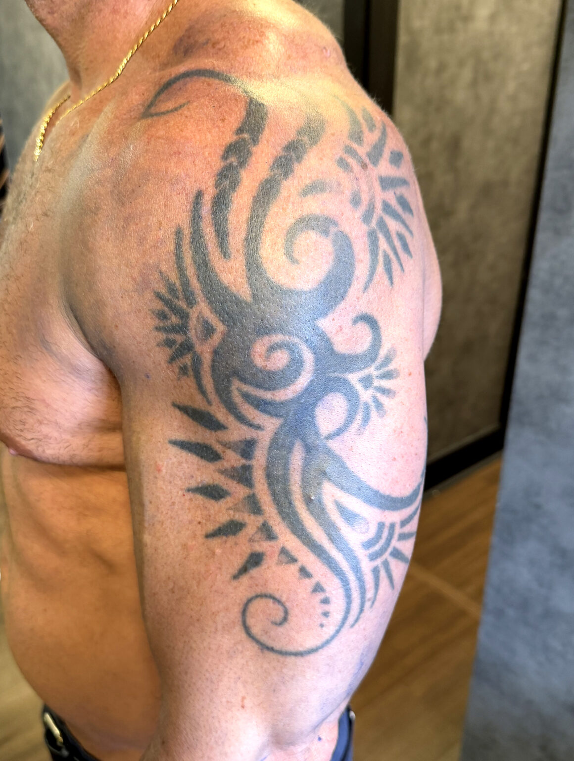 Old tattoo not by Gustavo Araujo, @gus.tattoo