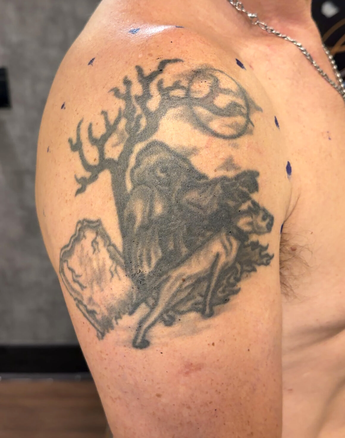 Old tattoo not by Gustavo Araujo, @gus.tattoo