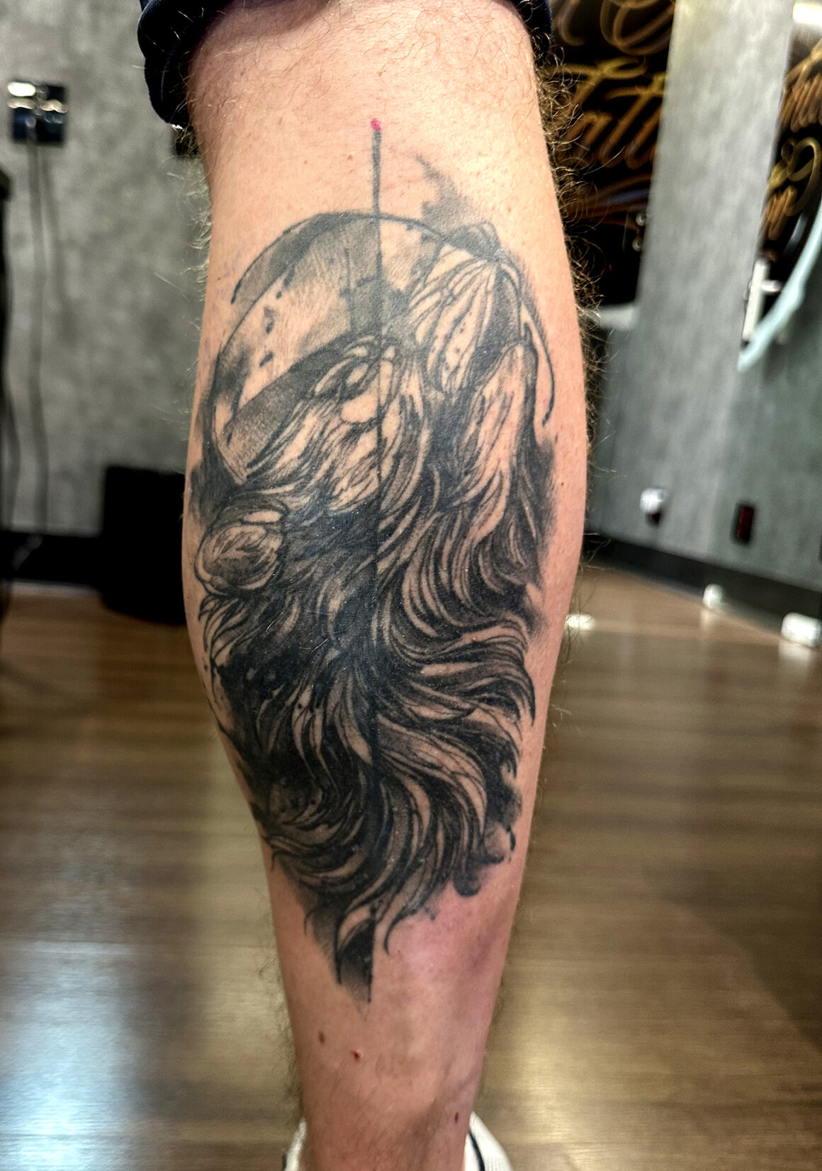 Old tattoo not by Gustavo Araujo, @gus.tattoo