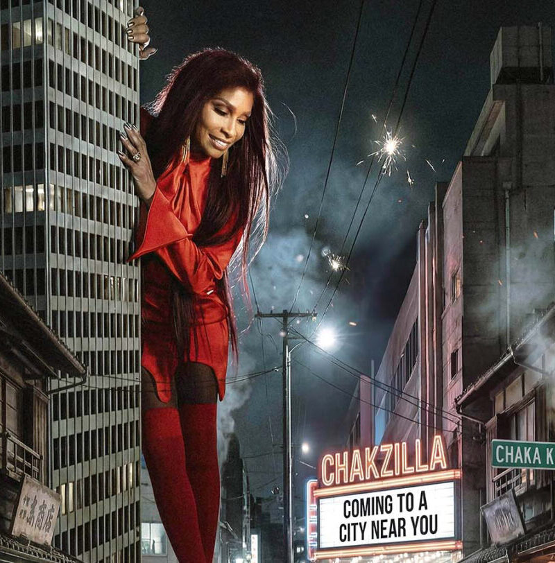 Chaka Khan, Chakzilla artwork, @chakakhan