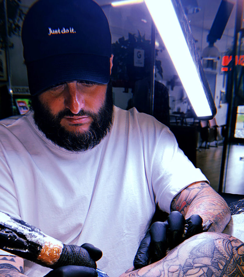 Tattoo arstist Massimo Miai, @massimomiaitattooing