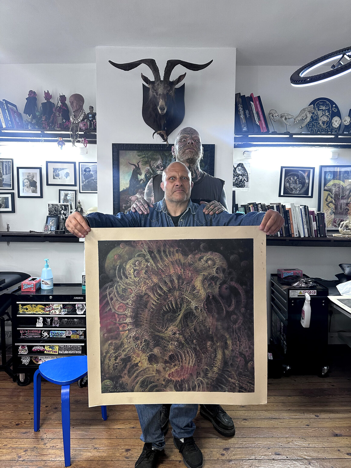 Dieprood Tattoo Shop, ph by Jan van Endert, @dieprood ph. @collectorofskulls