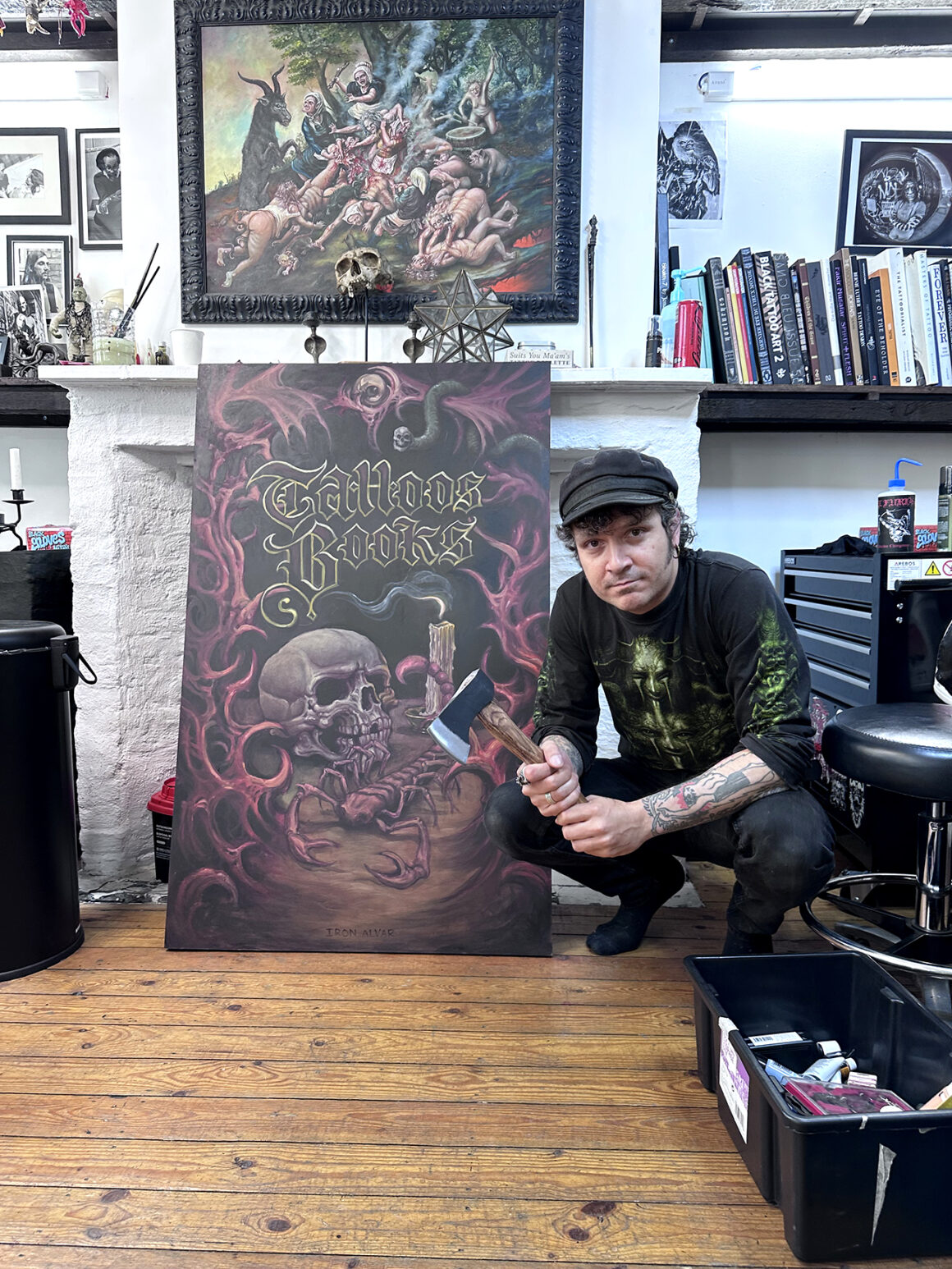 Dieprood Tattoo Shop, ph by Jan van Endert, @dieprood ph. @collectorofskulls