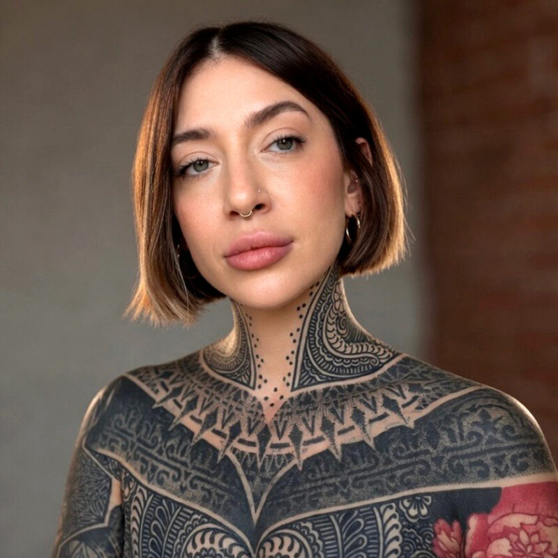 Tattoo artist Michelle Lynn Miller, @michellelynntattoo