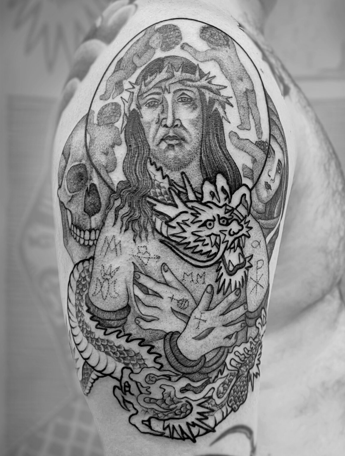Tattoo by Massimo Miai, @massimomiaitattooing