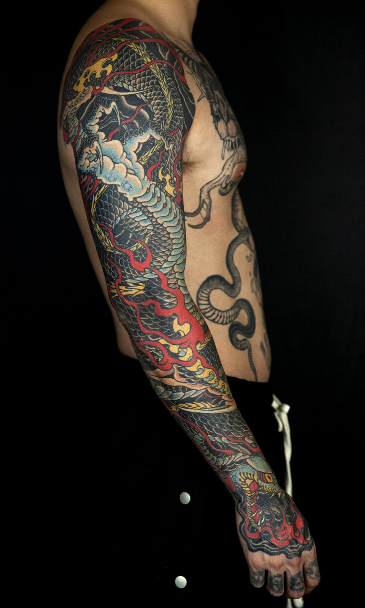 Tattoo by Tien Tien, @onederfunk