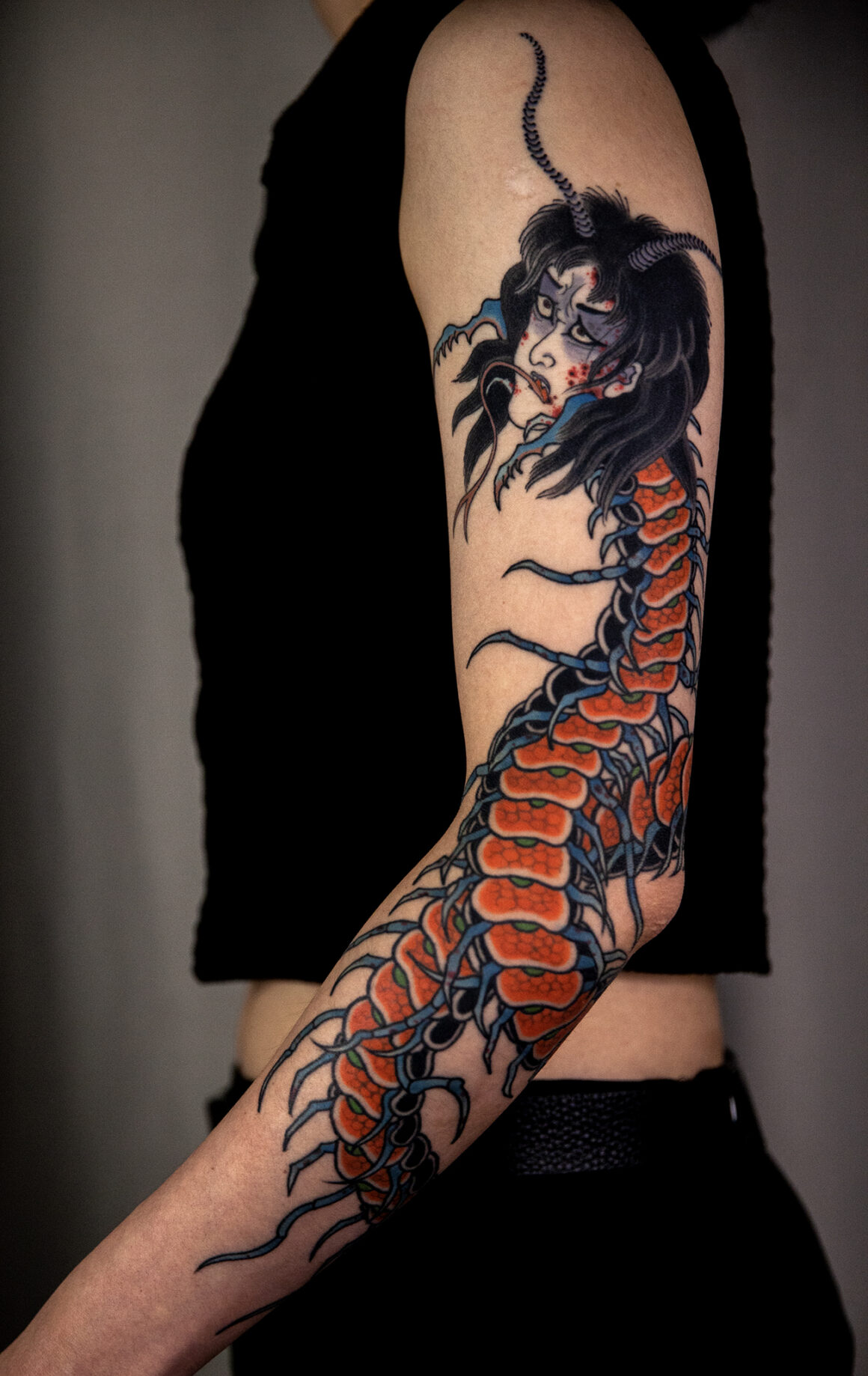 Tattoo by Tien Tien, @onederfunk