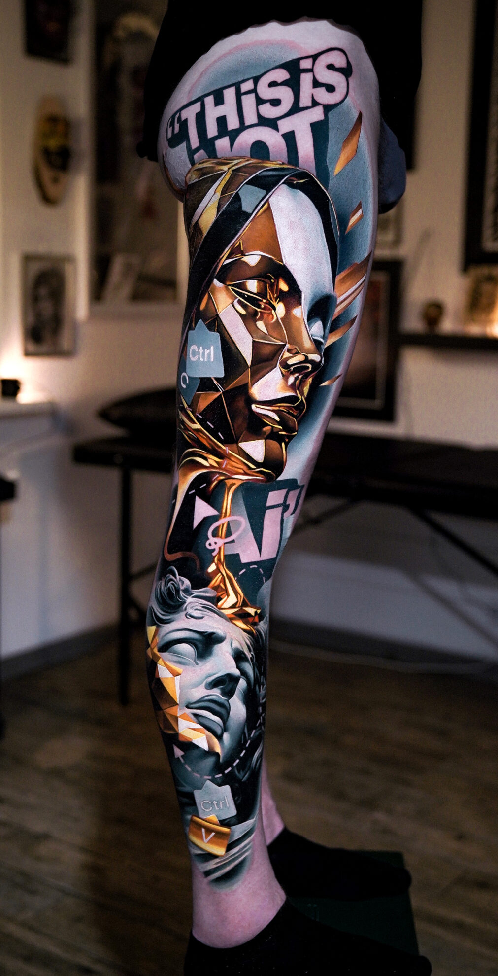 Tattoo by Vladislav Shuvalov, @vladolla