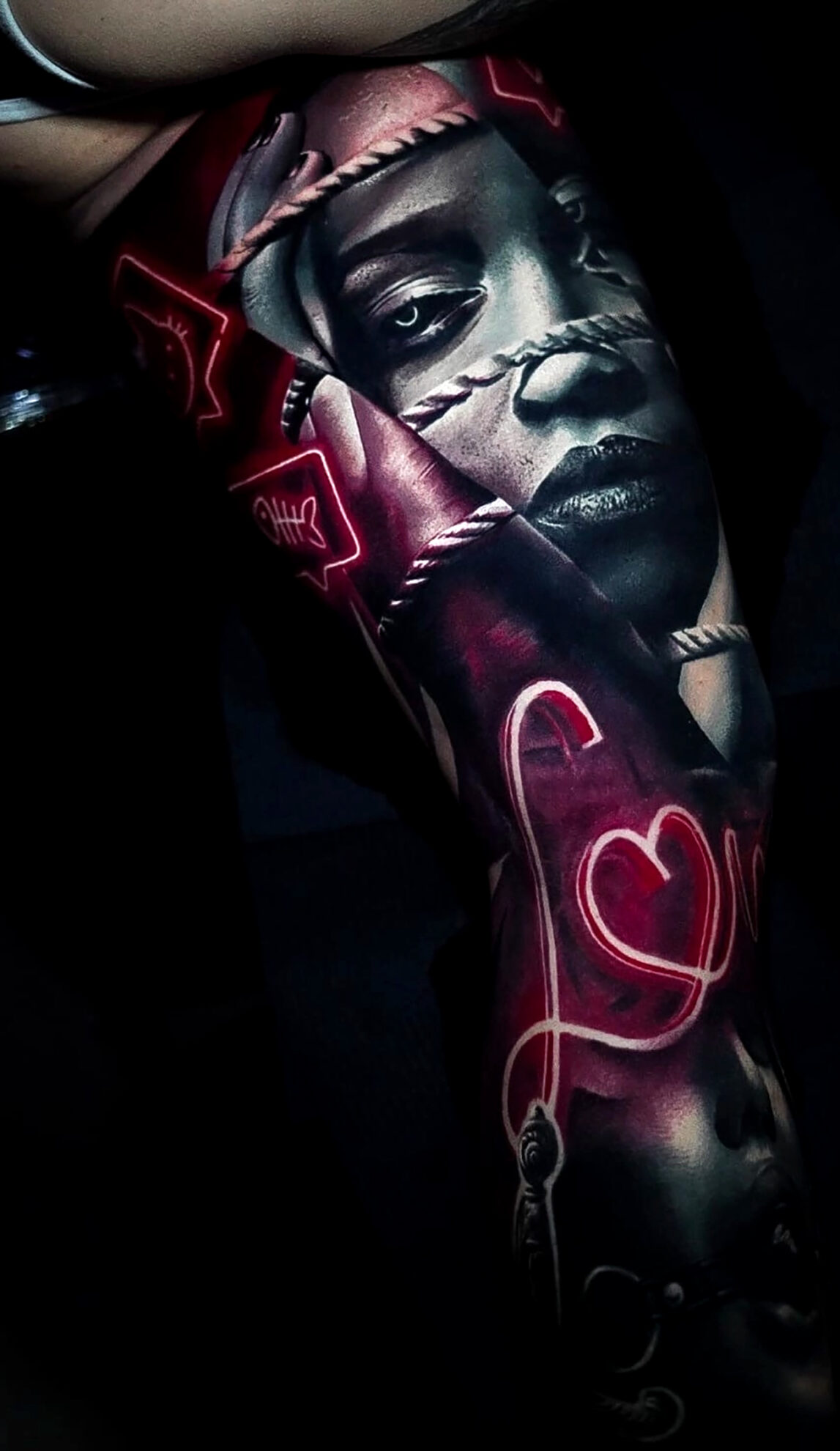 Tattoo by Vladislav Shuvalov, @vladolla