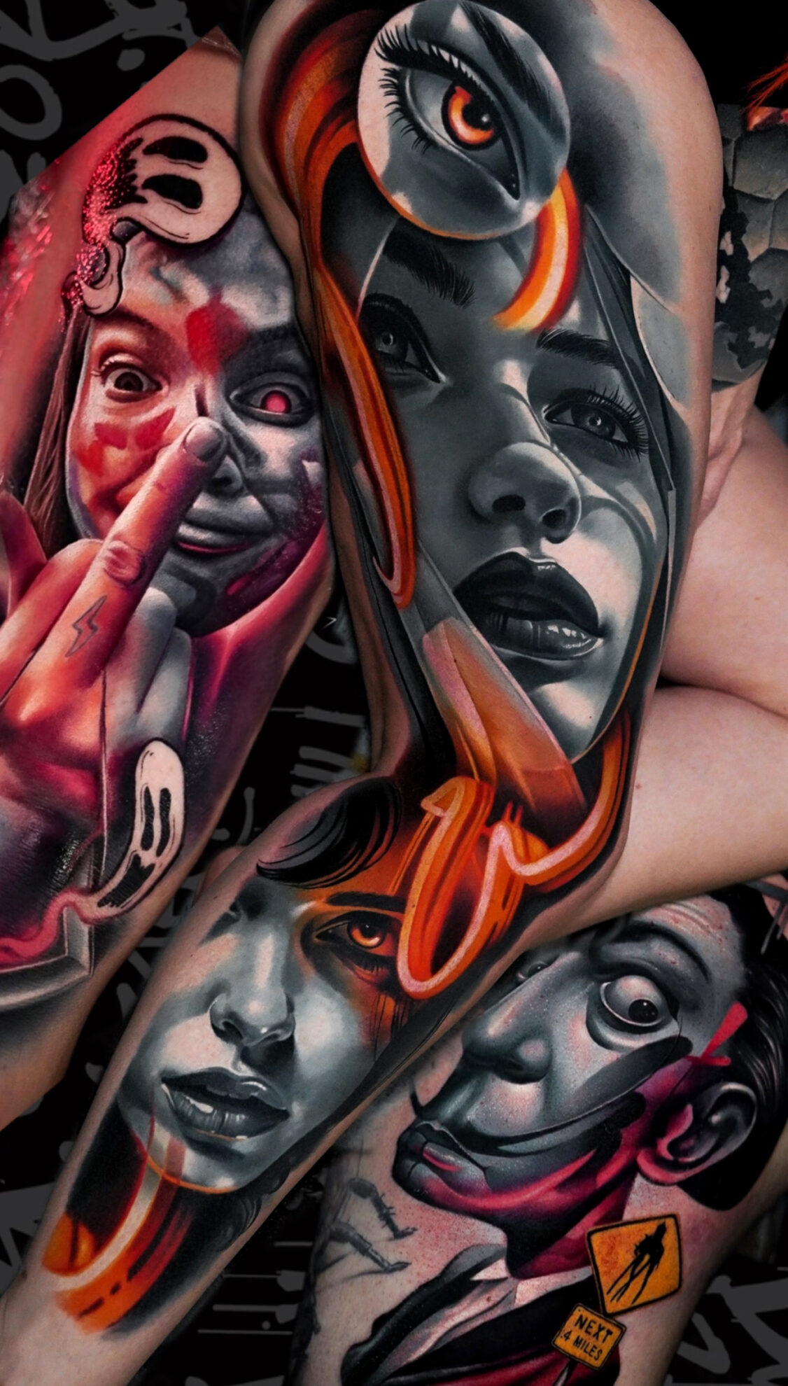 Tattoo by Vladislav Shuvalov, @vladolla