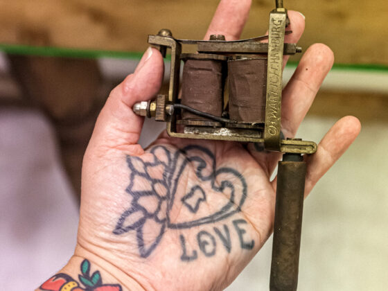 William Robinson, World Biggest Tattoo Museum, @worldbiggesttattoomuseum, ph credit by Alexandra Bay