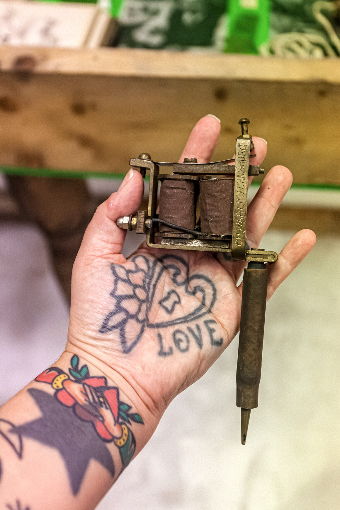 William Robinson, World Biggest Tattoo Museum, @worldbiggesttattoomuseum, ph credit by Alexandra Bay