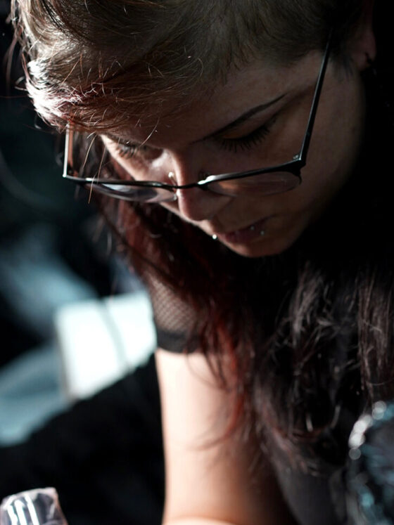 Ina Lutaric, tattoo artist, @ina_pineapple_tattoo