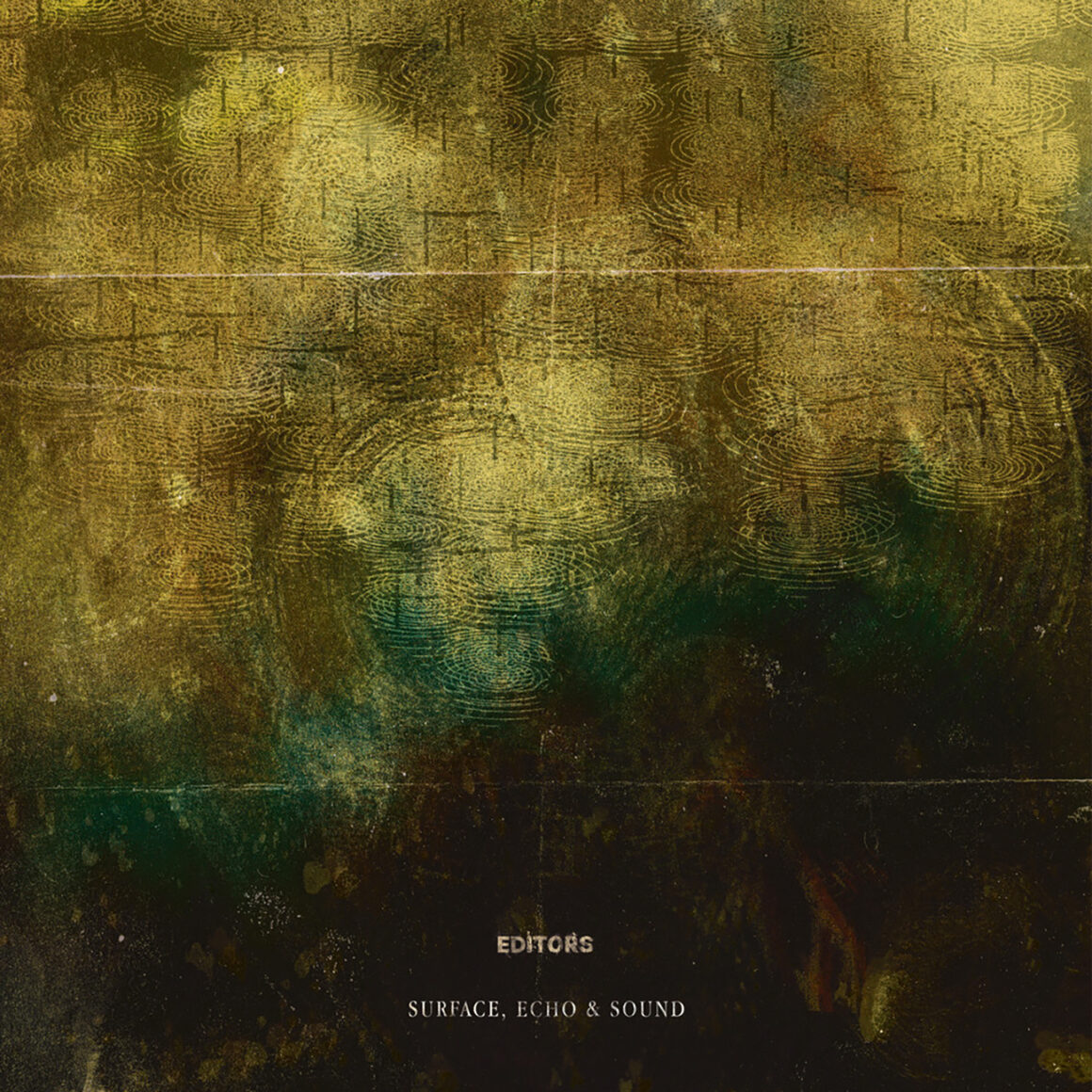 Editors, Surface Echo and Sound artwork, @editorsofficial
