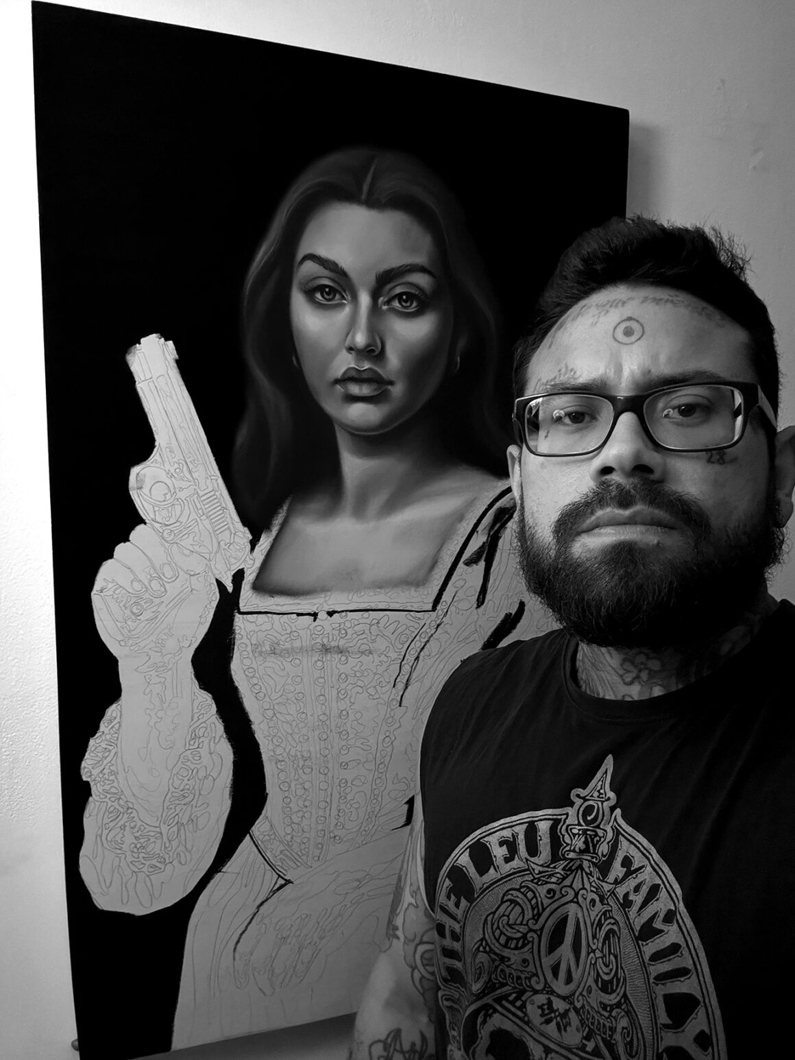 Tattoo artist Antonio Mobili, @mobilitattoo
