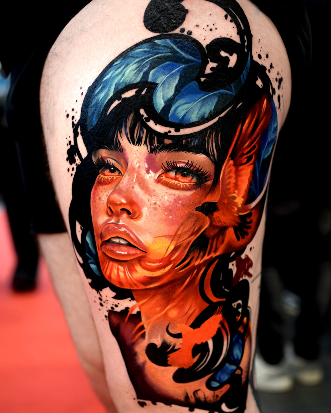 Tattoo by Ina Lutaric, @ina_pineapple_tattoo