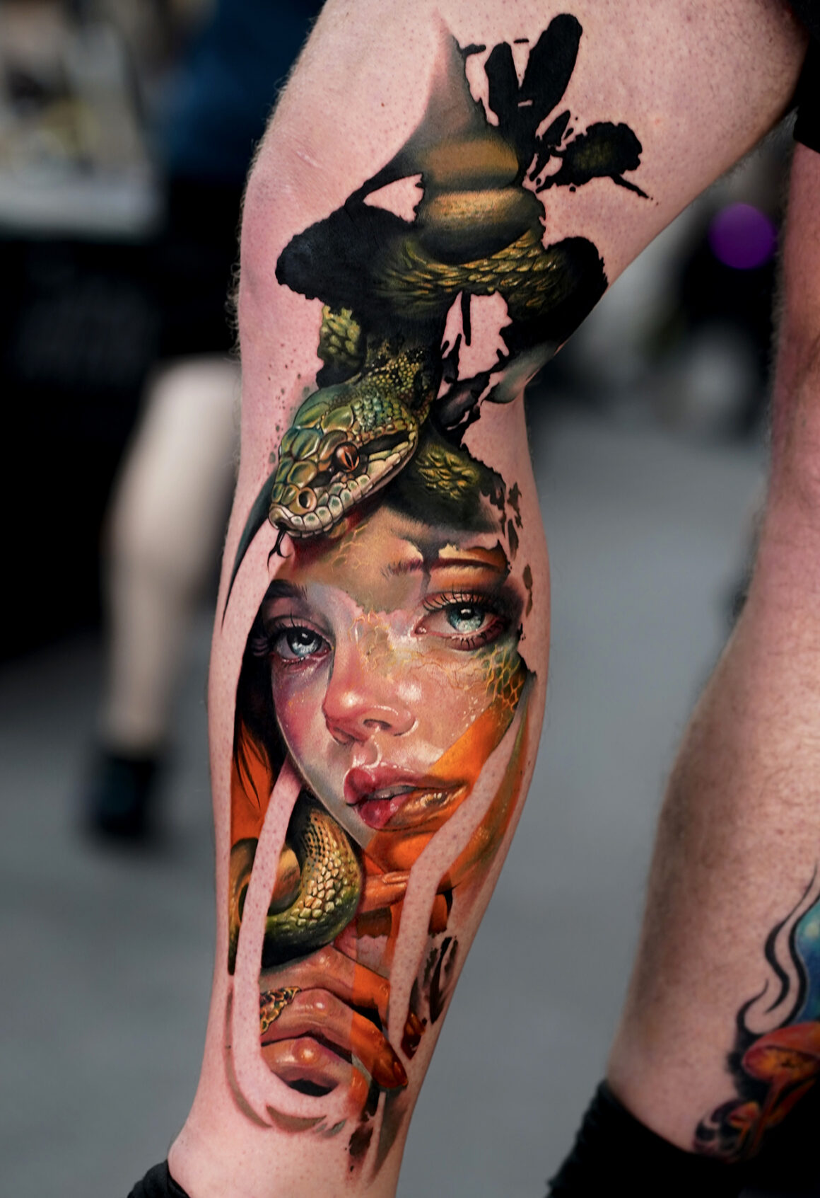 Tattoo by Ina Lutaric, @ina_pineapple_tattoo