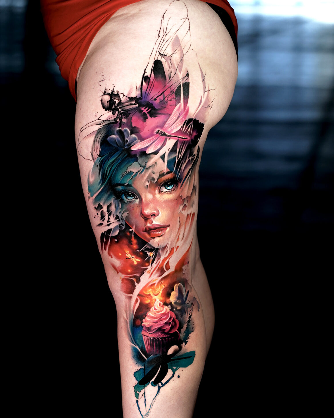 Tattoo by Ina Lutaric, @ina_pineapple_tattoo