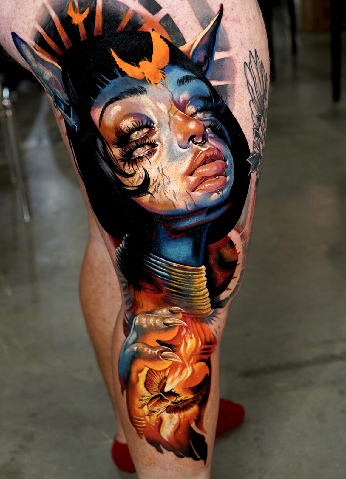 Tattoo by Ina Lutaric, @ina_pineapple_tattoo