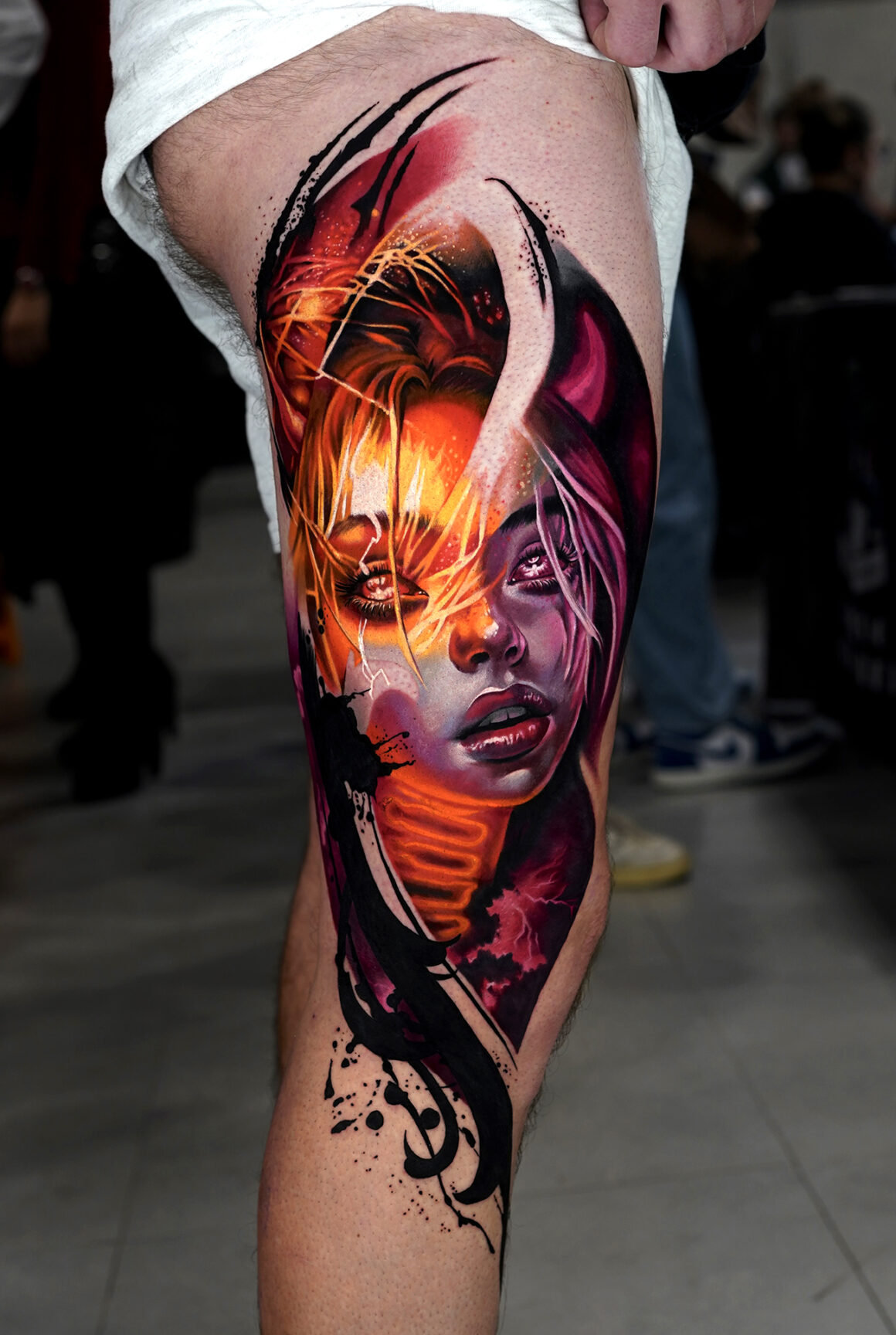 Tattoo by Ina Lutaric, @ina_pineapple_tattoo