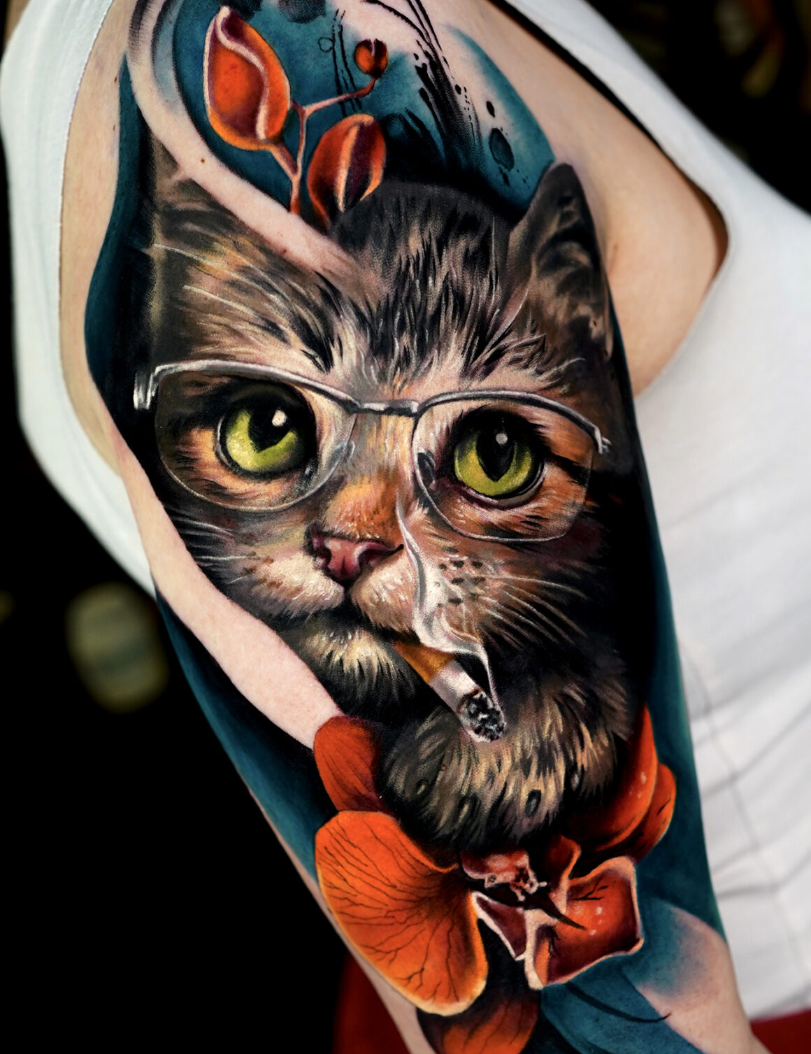Tattoo by Ina Lutaric, @ina_pineapple_tattoo