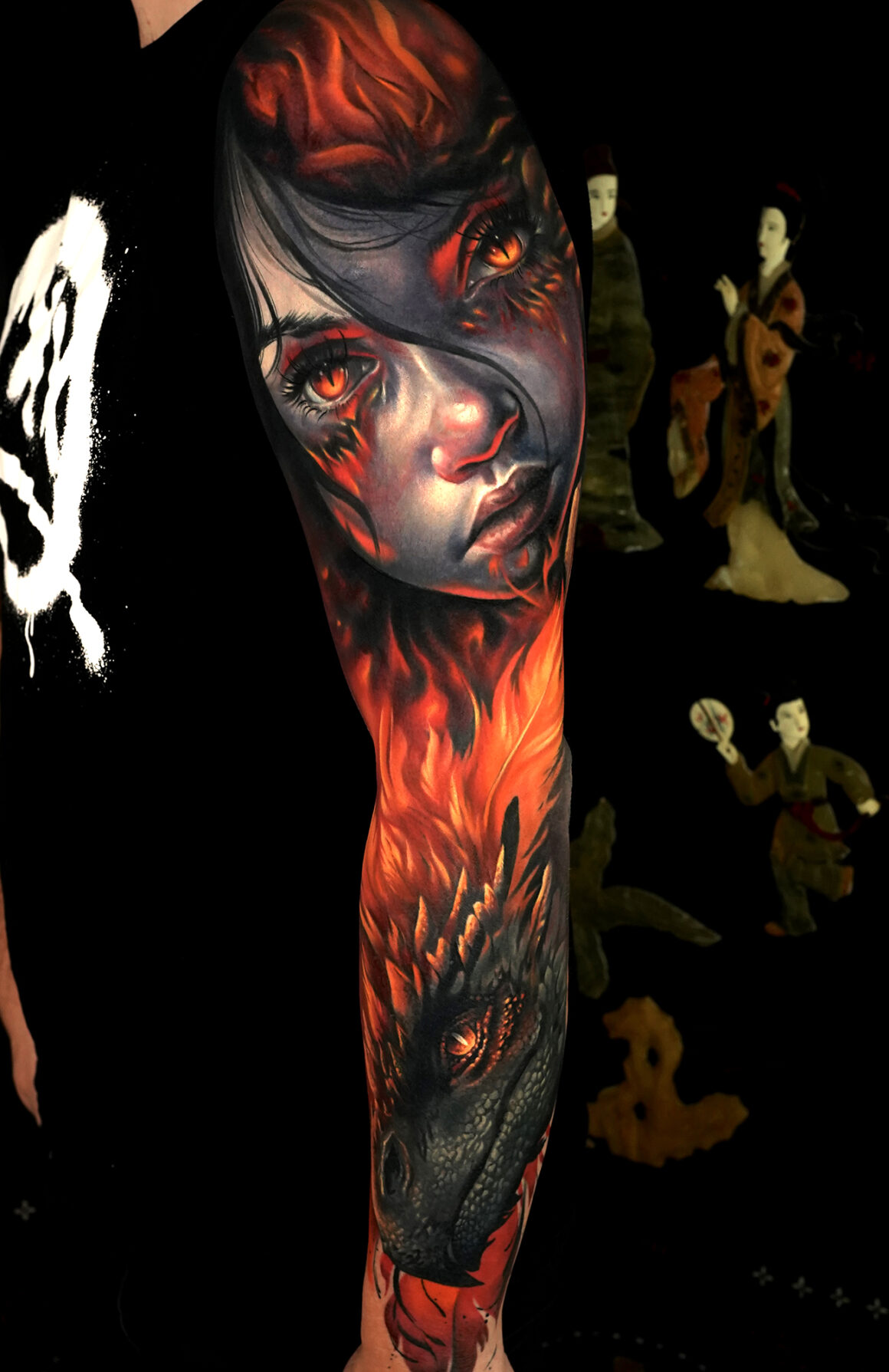Tattoo by Ina Lutaric, @ina_pineapple_tattoo