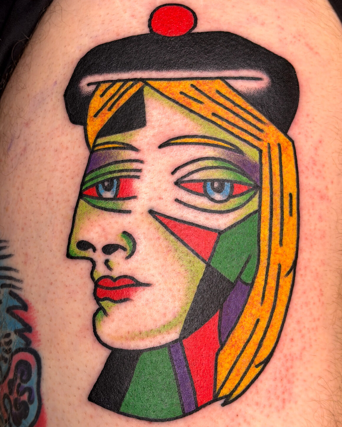 Tattoo by Piew Choquette, @piewchoquette