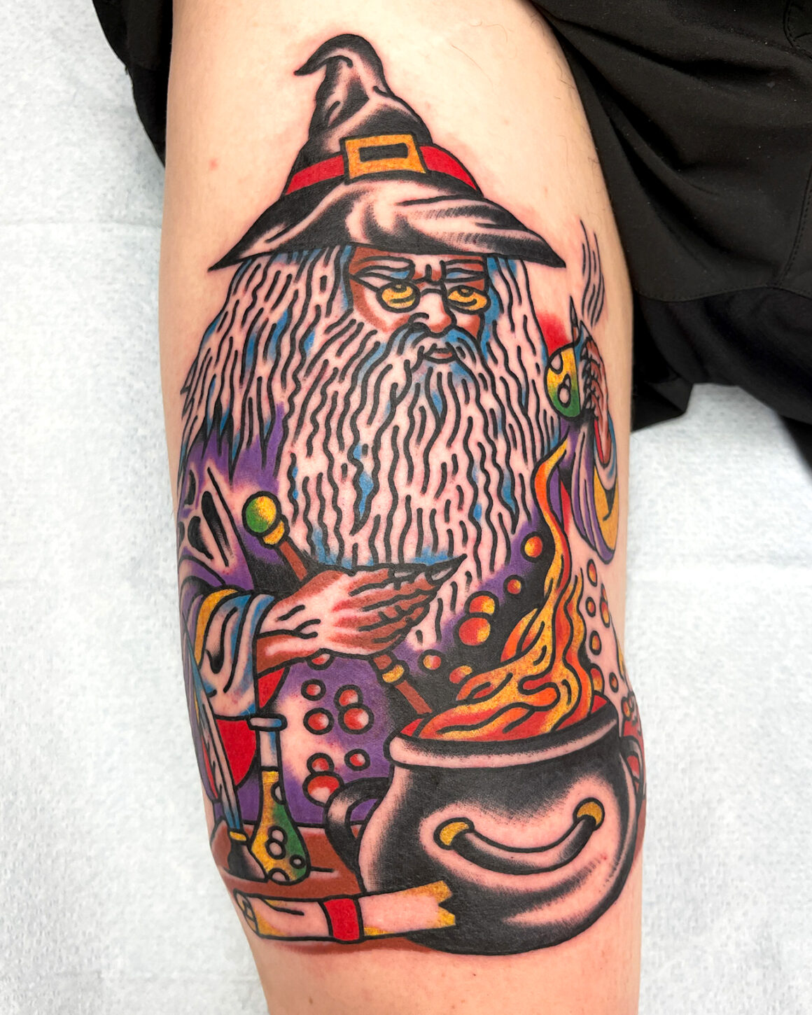 Tattoo by Piew Choquette, @piewchoquette