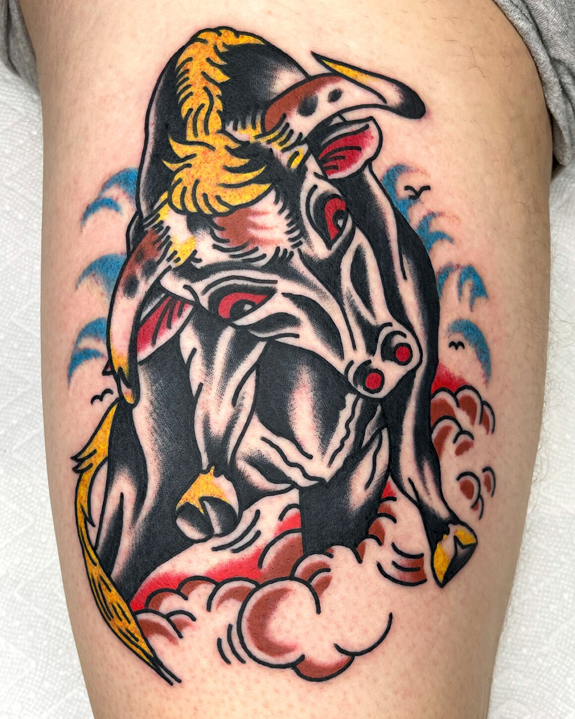 Tattoo by Piew Choquette, @piewchoquette