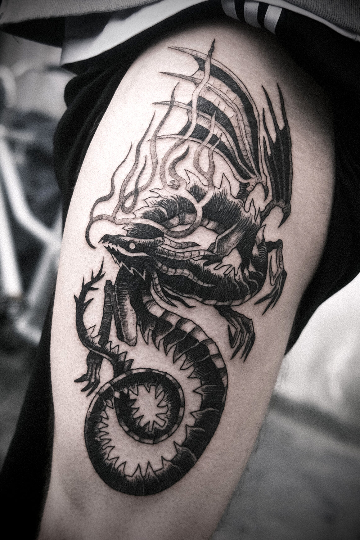 Tattoo by Sebastian Skrobol, @sebastian_graves_