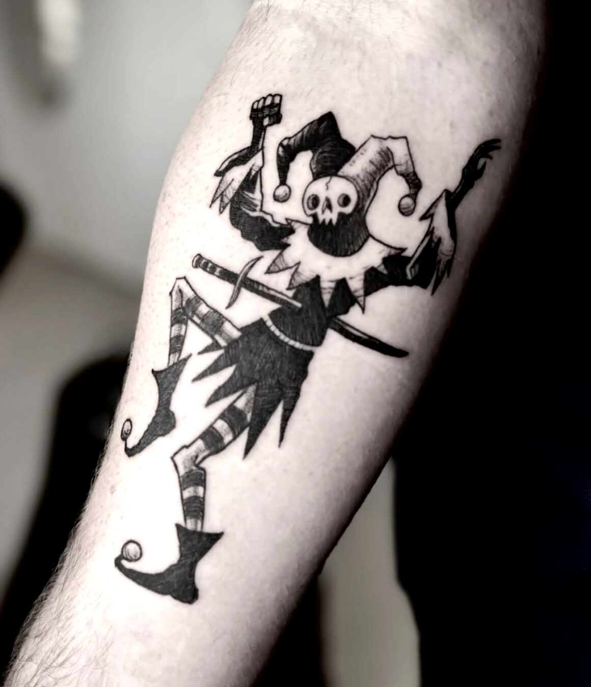 Tattoo by Sebastian Skrobol, @sebastian_graves_
