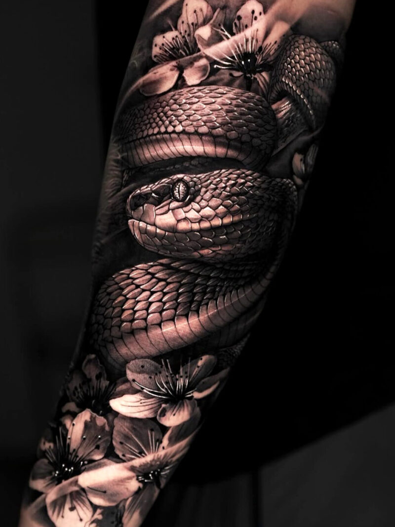 Tattoo by Sumok Kim, @sumok_tattoo