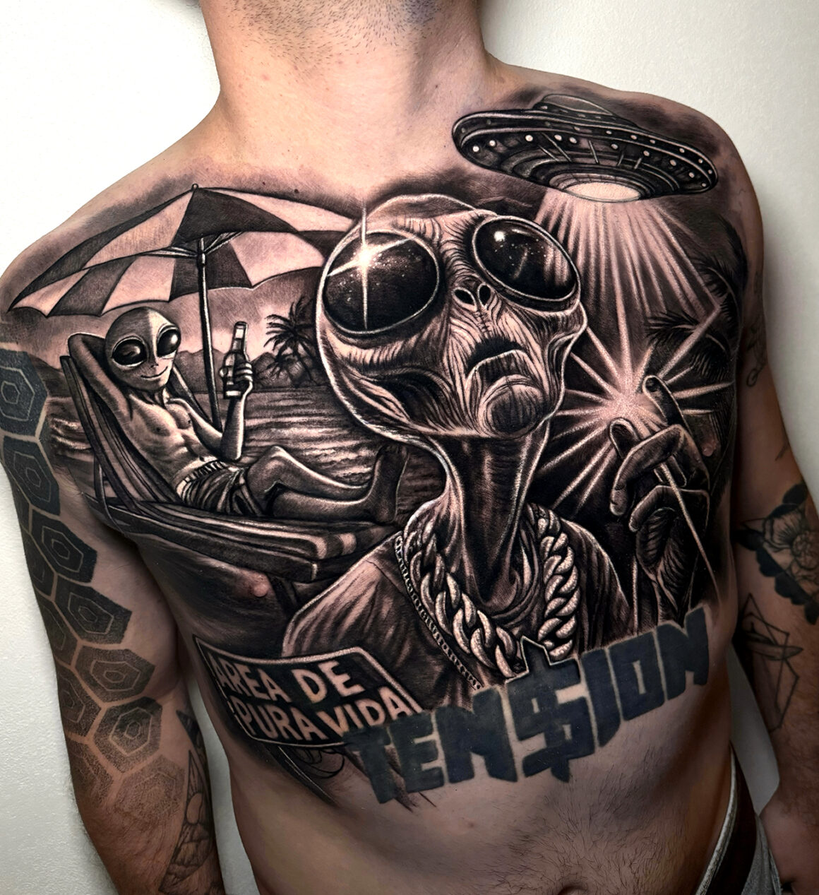 Tattoo by Celia Krigare, @krigare_tattoo