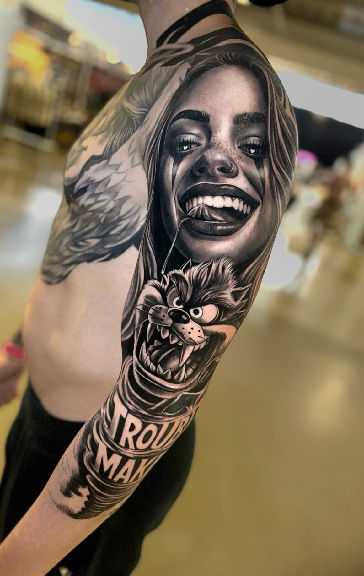 Tattoo by Celia Krigare, @krigare_tattoo