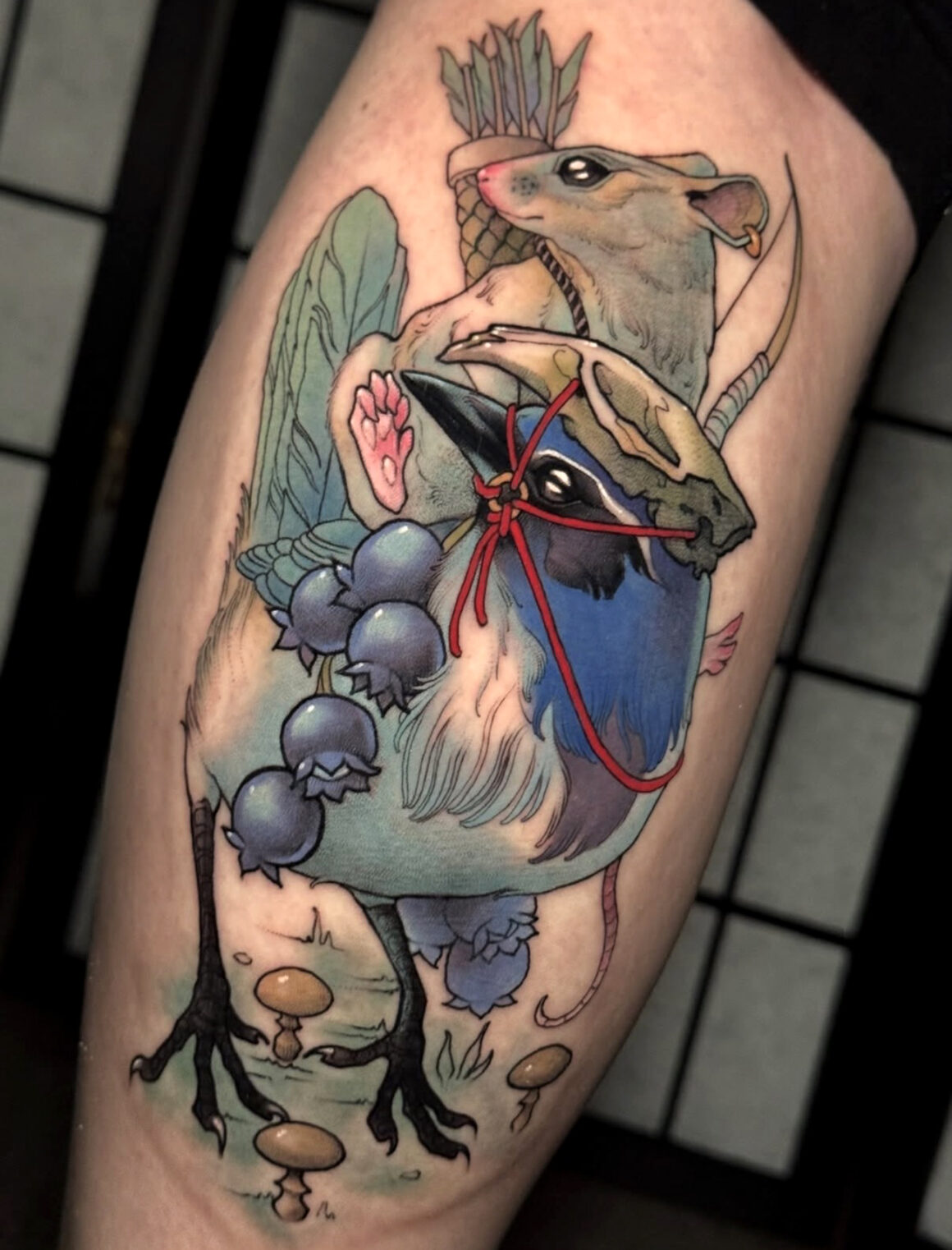 Tattoo by Lady Blackwell, @lady.blackwell.tattoos