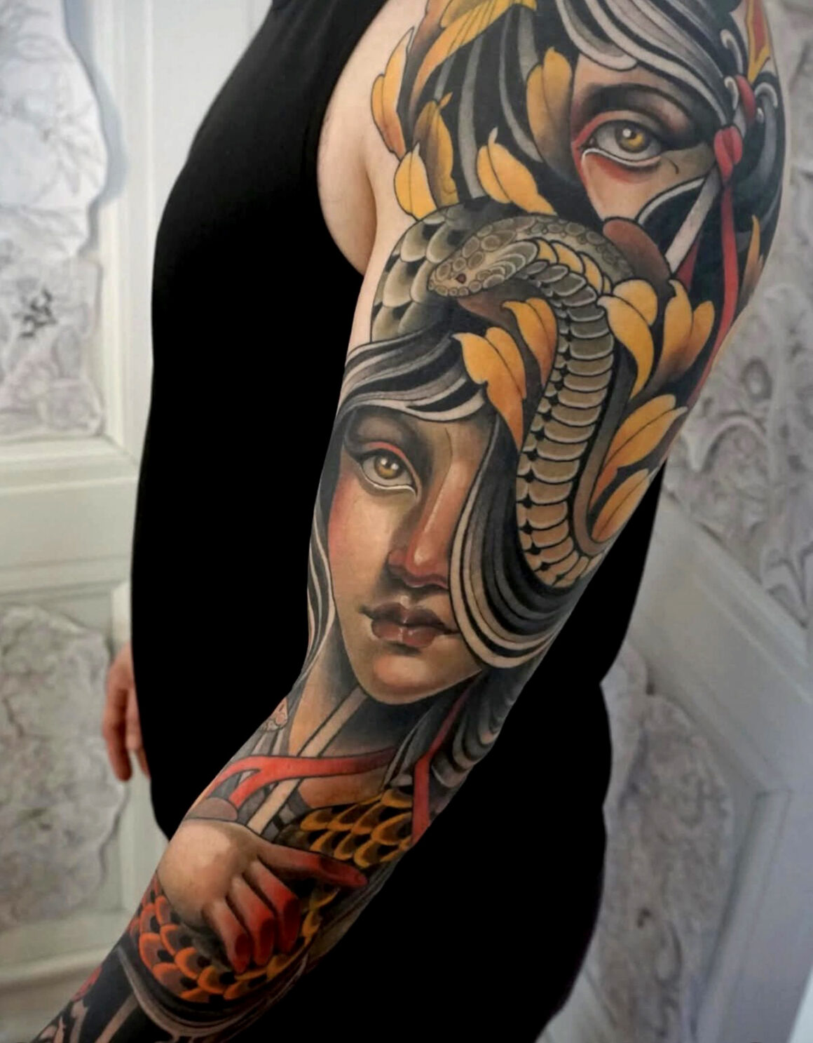 Tattoo by Melise Hill, @melisehilltattoo