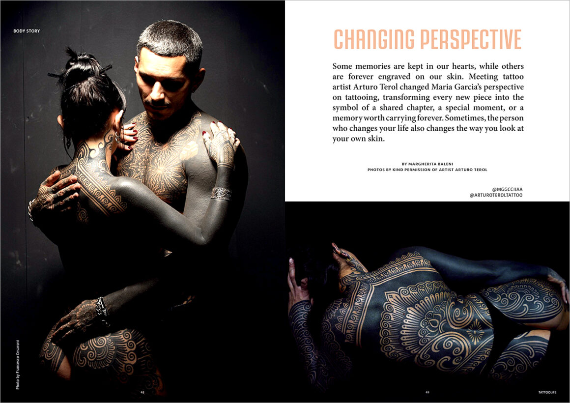 Body Story: the bodysuit of Maria Garcia by Arturo Terol