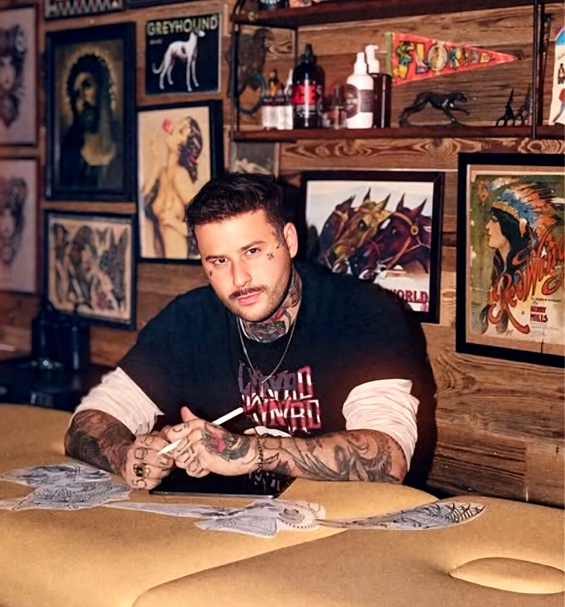 Tattoo artist Cedric Weber, IG @cedric.weber.tattoo