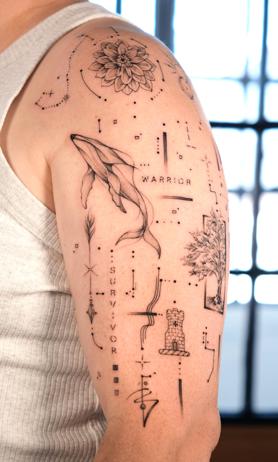 Tattoo by Aleki Blue, @aleki_blue