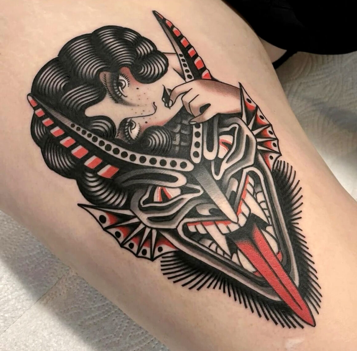 Tattoo by Cedric Weber, IG @cedric.weber.tattoo