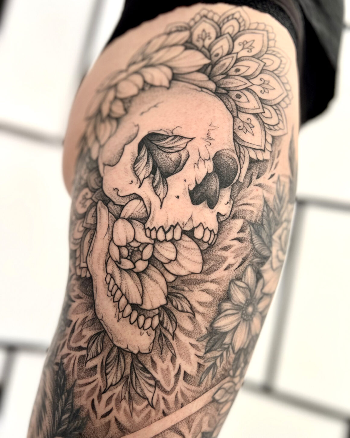 Tattoo by Stine Villemoes, @wildmicetattoo