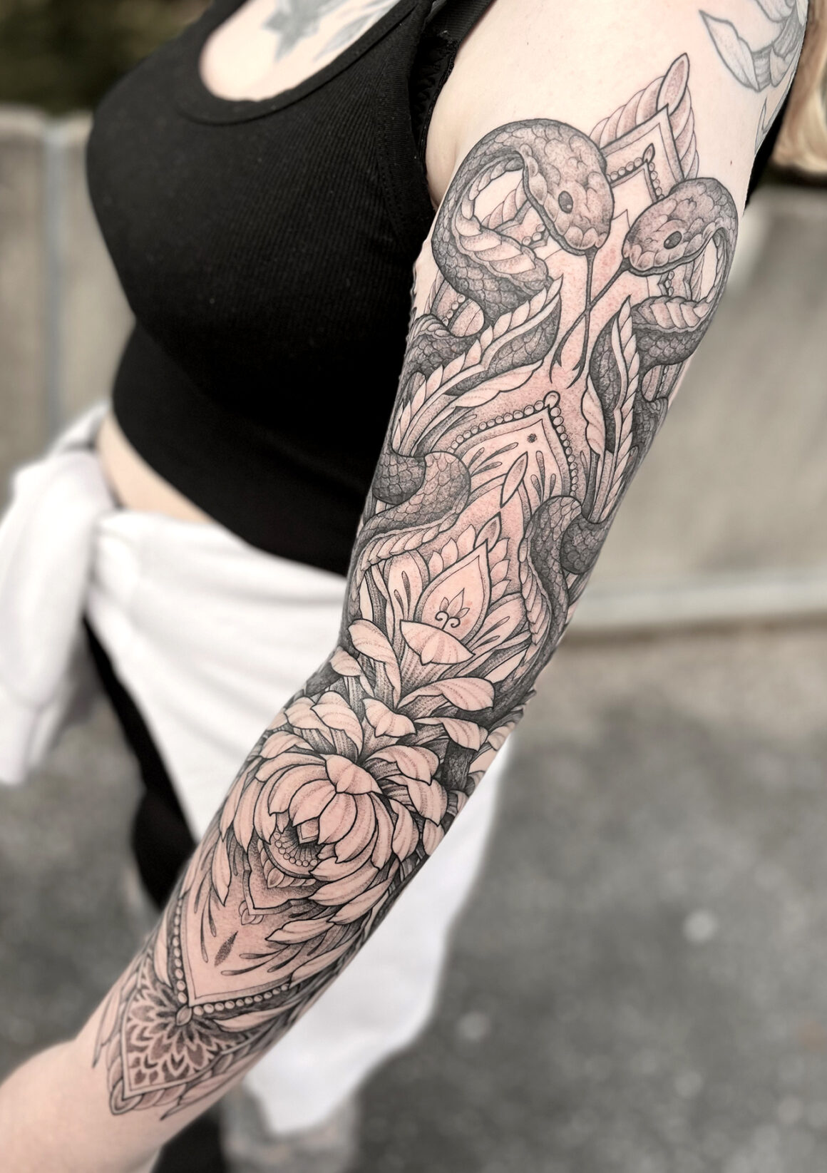 Tattoo by Stine Villemoes, @wildmicetattoo