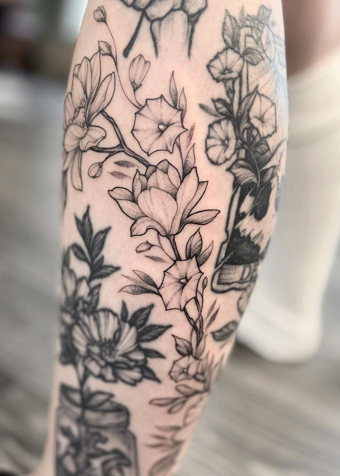 Tattoo by Stine Villemoes, @wildmicetattoo