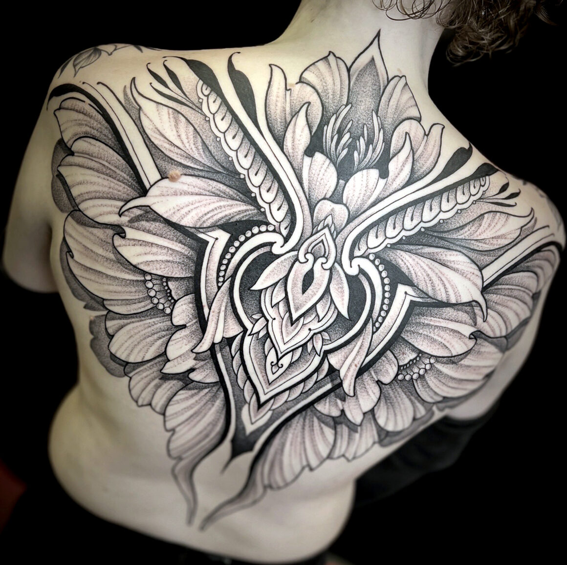Tattoo by Stine Villemoes, @wildmicetattoo